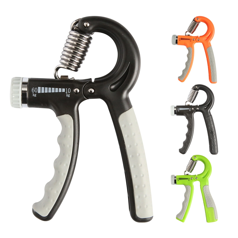 Adjustable Spring Hand Grip with Digital Counter Hand Gripper Finger Strengthener