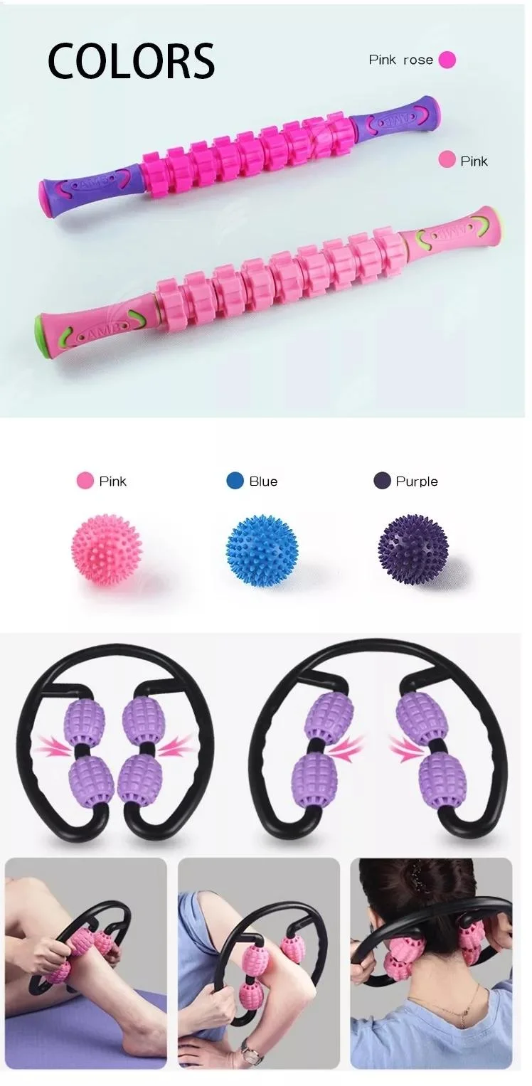 Jointop Fashionable Yoga Style Roller Body Muscle Massage Stick